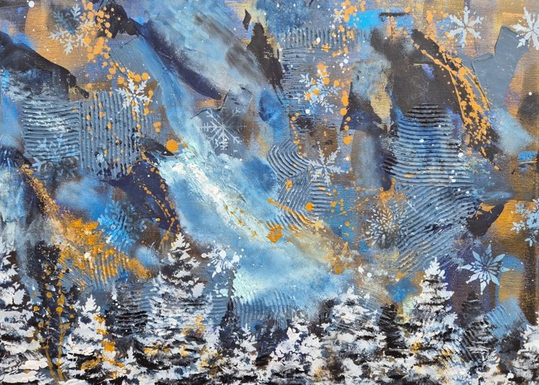 Before the Storm Settles – original painting by Katharina Schmidt