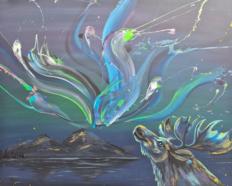 The Silent Witness – original painting by Katharina Schmidt